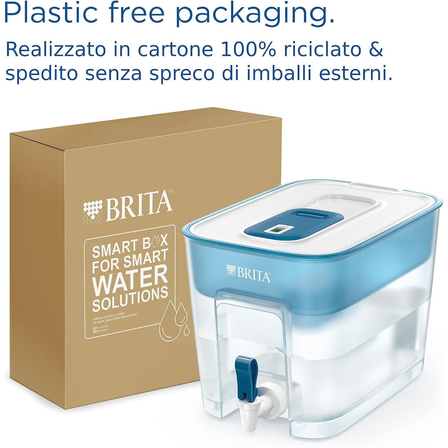 Brita Flow Sistema filtrante Capienza 8,2 Litri MAXTRA PRO All-in-1