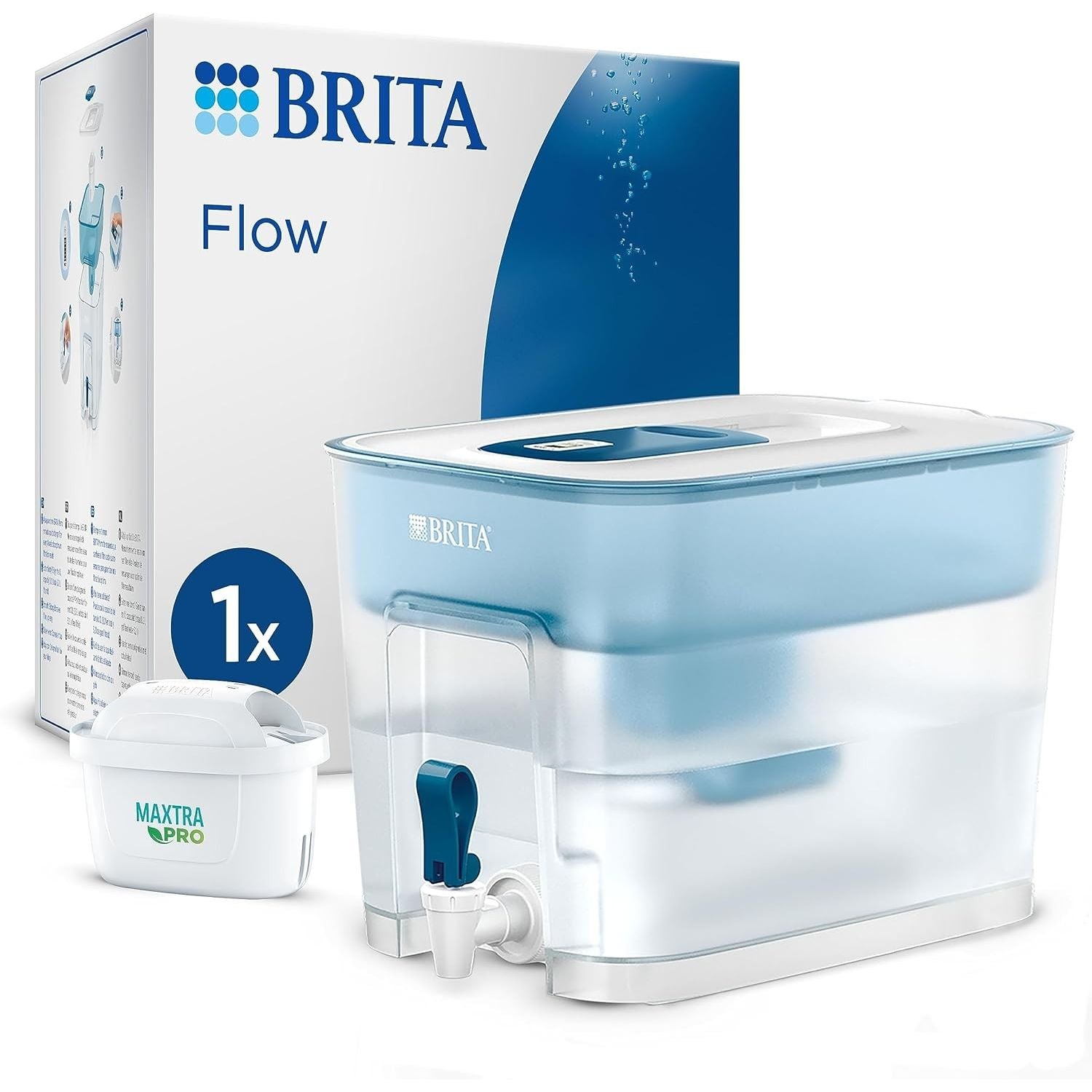 Brita Flow Sistema filtrante Capienza 8,2 Litri MAXTRA PRO All-in-1