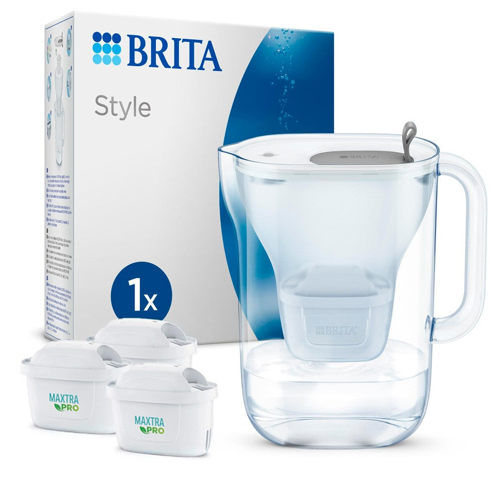 Brita Caraffa filtrante per acqua Style Grey (2.4L) MAXTRA PRO All-in-1