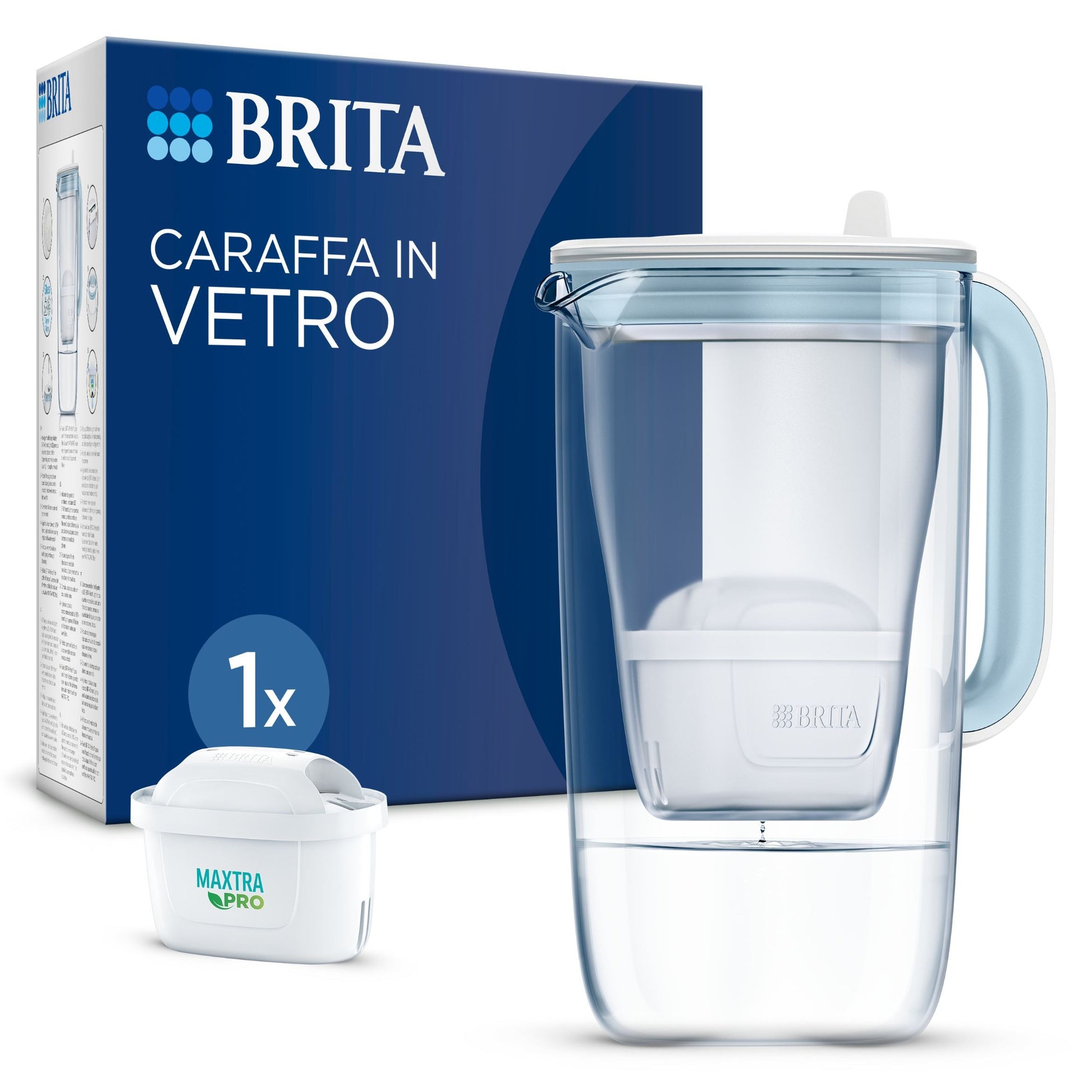 Brita Caraffa in Vetro Light Blue (2.5L) MAXTRA PRO All-in-1