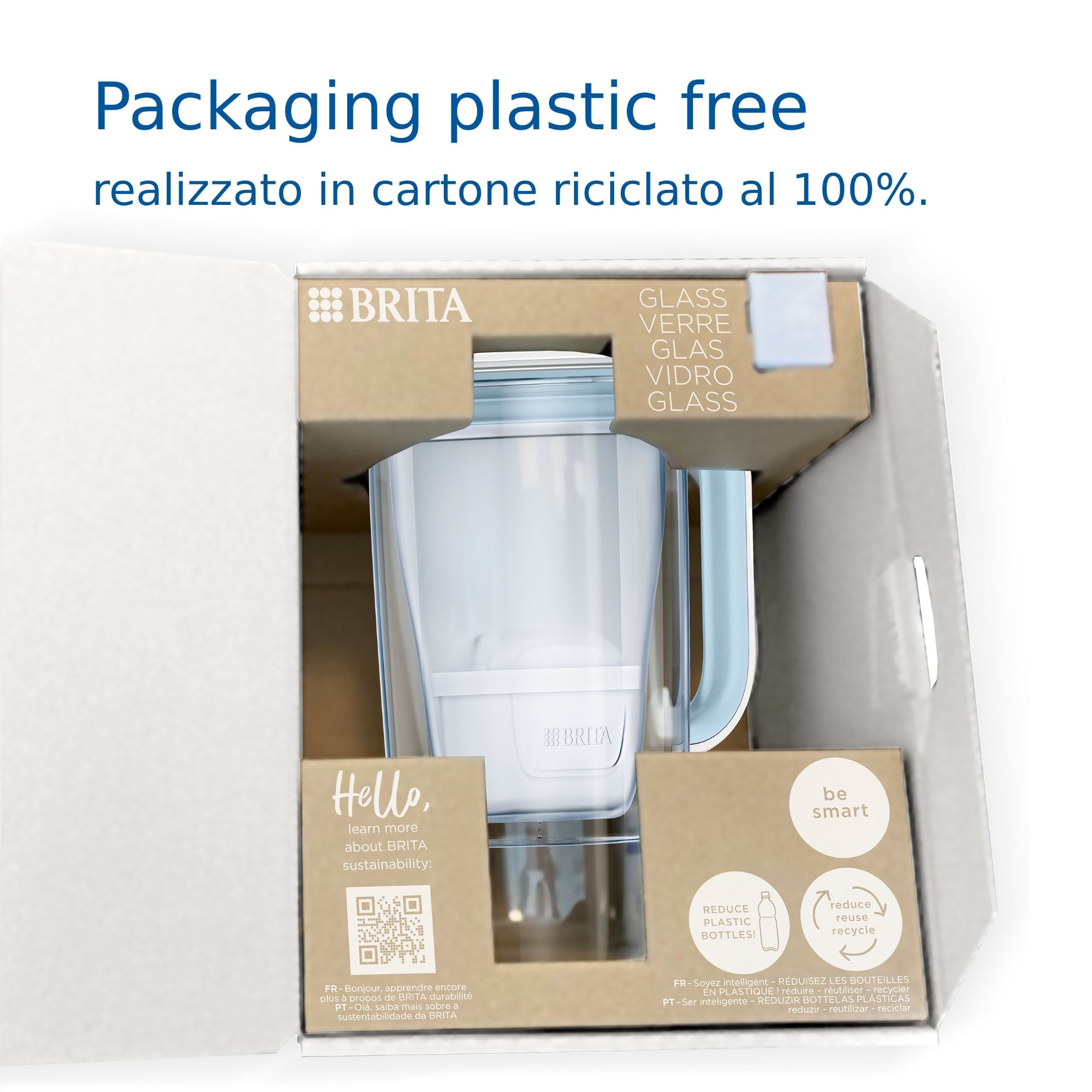 Brita Caraffa in Vetro Light Blue (2.5L) MAXTRA PRO All-in-1