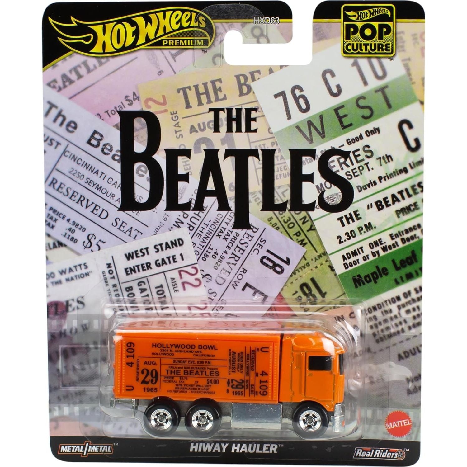 Hot Wheels Pop Culture Hiway Hauler The Beatles