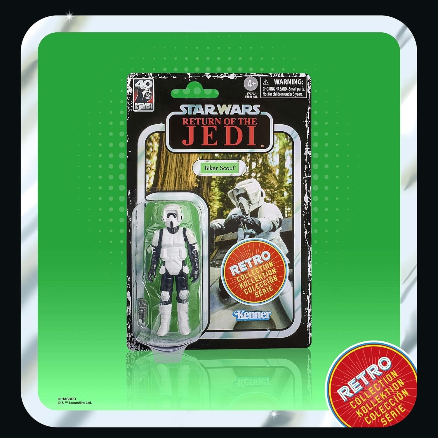 Star Wars Retro Collection, Biker Scout Action Figure