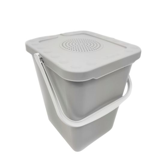 INCA Pattumiera Pura Con Filtro ai Carboni Attivi per Pannolini e Rifiuti Organici Con Coperchio Neutralizza I Cattivi Odori