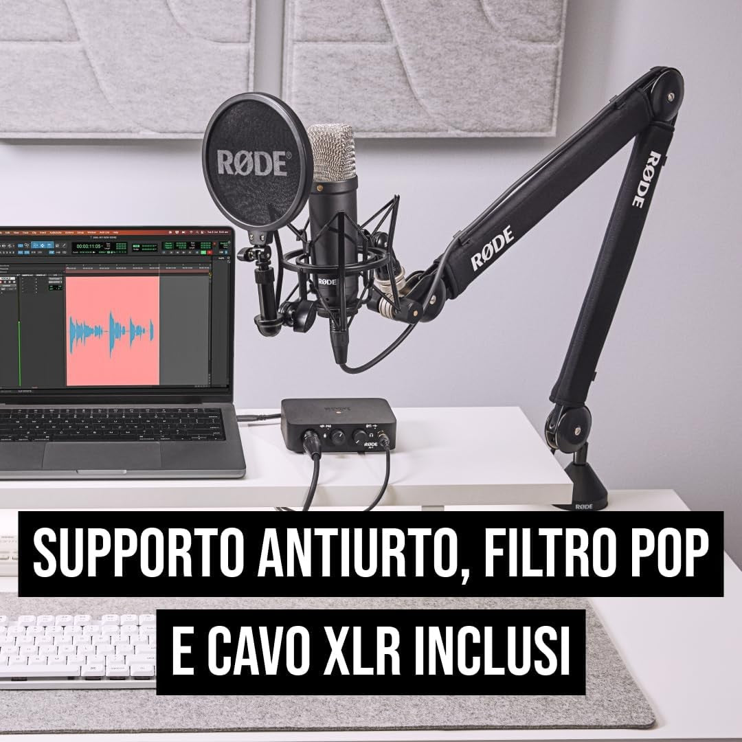 RODE NT1 SIGNATURE SERIES GARANZIA UFFICIALE NITAL