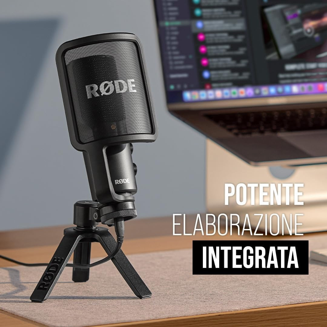 RODE NT-USB+ PROFESSIONALE USB MIC GARANZIA UFFICIALE NITAL