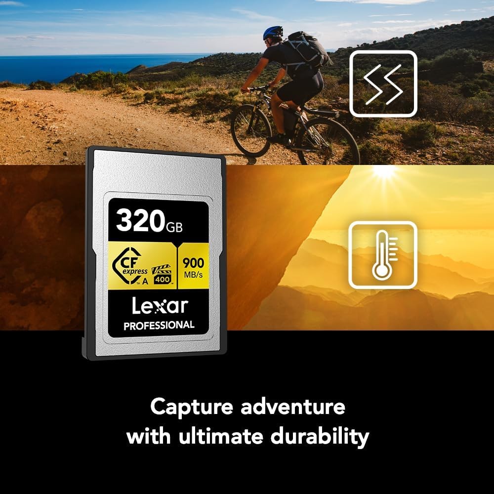 Lexar CFEXPRESS TYPE-A 320GB GOLD