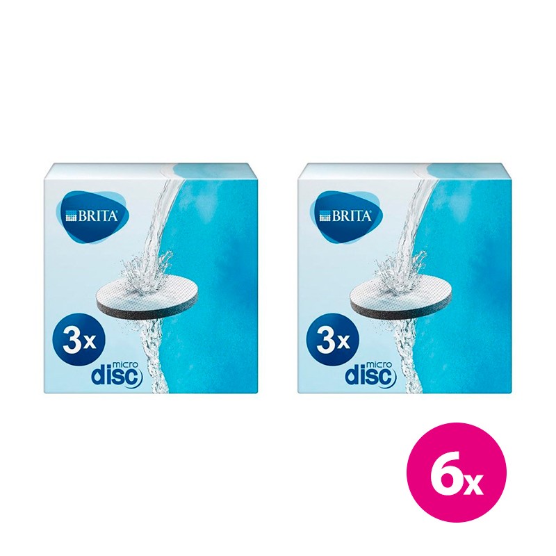 Brita MicroDisc - Filtri per bottiglie e borracce filtranti (6x Microdisc)