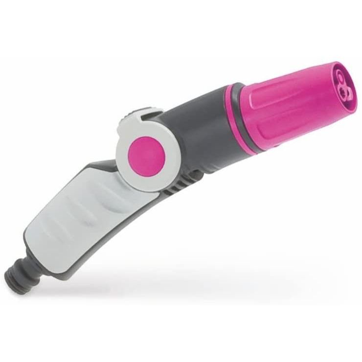 Aquabag Mini Avvolgitubo Per Giardino Completo Di Tubo e Raccordi Fucsia Kit Pronto All’Uso