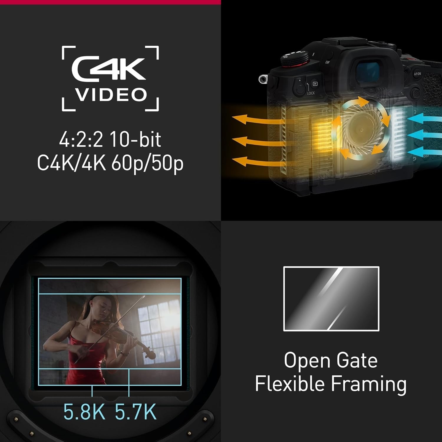 Panasonic Lumix GH7 GARANZIA FOWA ITALIA 4 ANNI