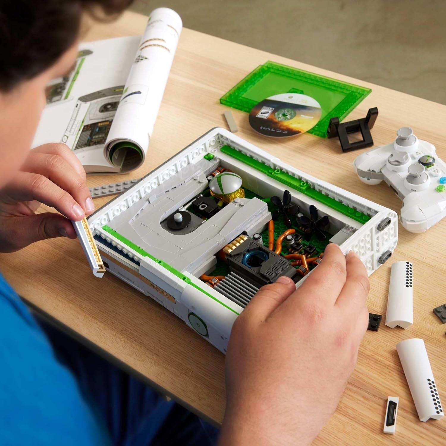 Mega Showcase Microsoft Console Xbox 360, set da costruire con 1342