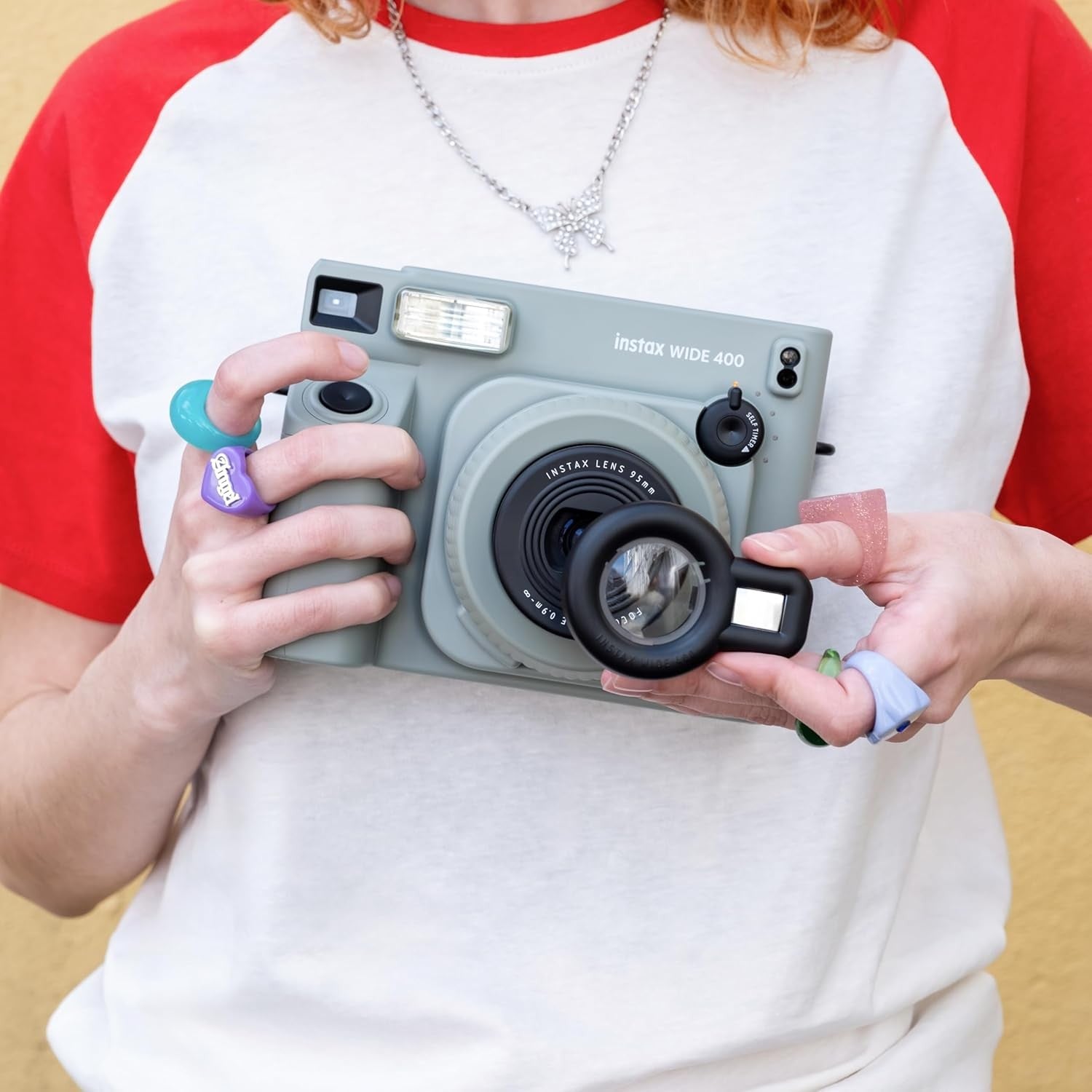 Fujifilm INSTAX WIDE 400 CAMERA GARANZIA UFFICIALE ITALIA 2 ANNI
