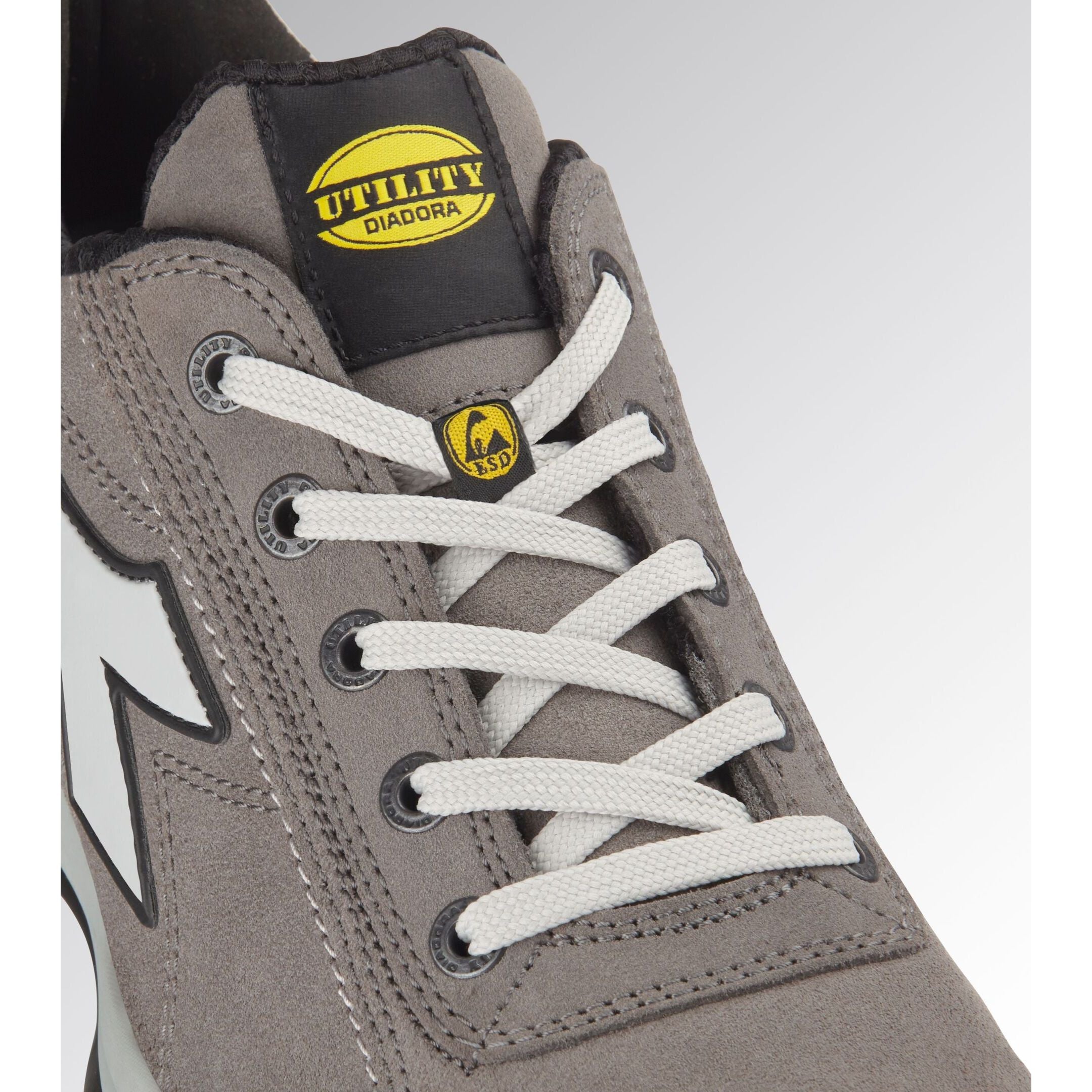 Diadora Utility Scarpa Da Lavoro Glove Net Low S3L FO SR HRO ESD Colore Grigio