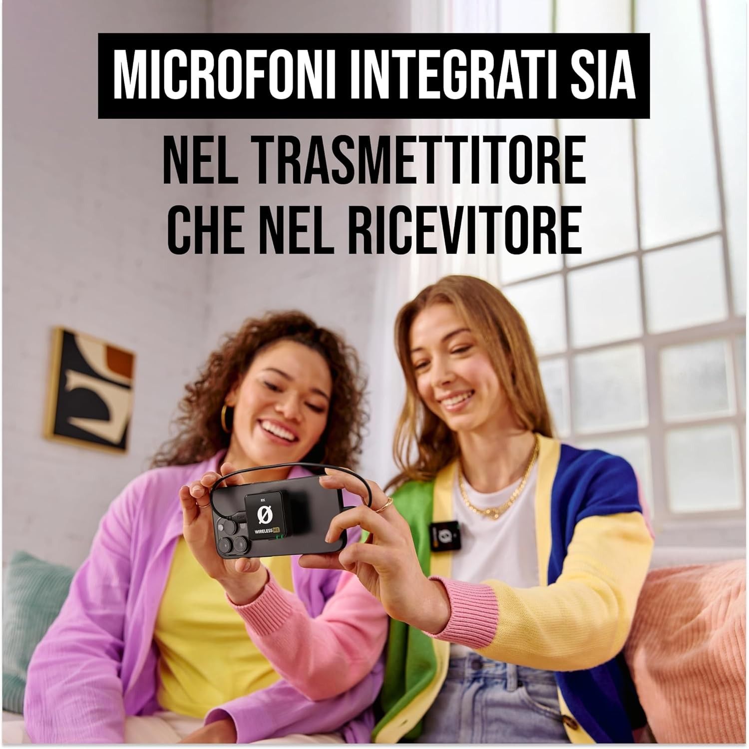 RODE WIRELESS ME DUAL BLACK GARANZIA UFFICIALE NITAL