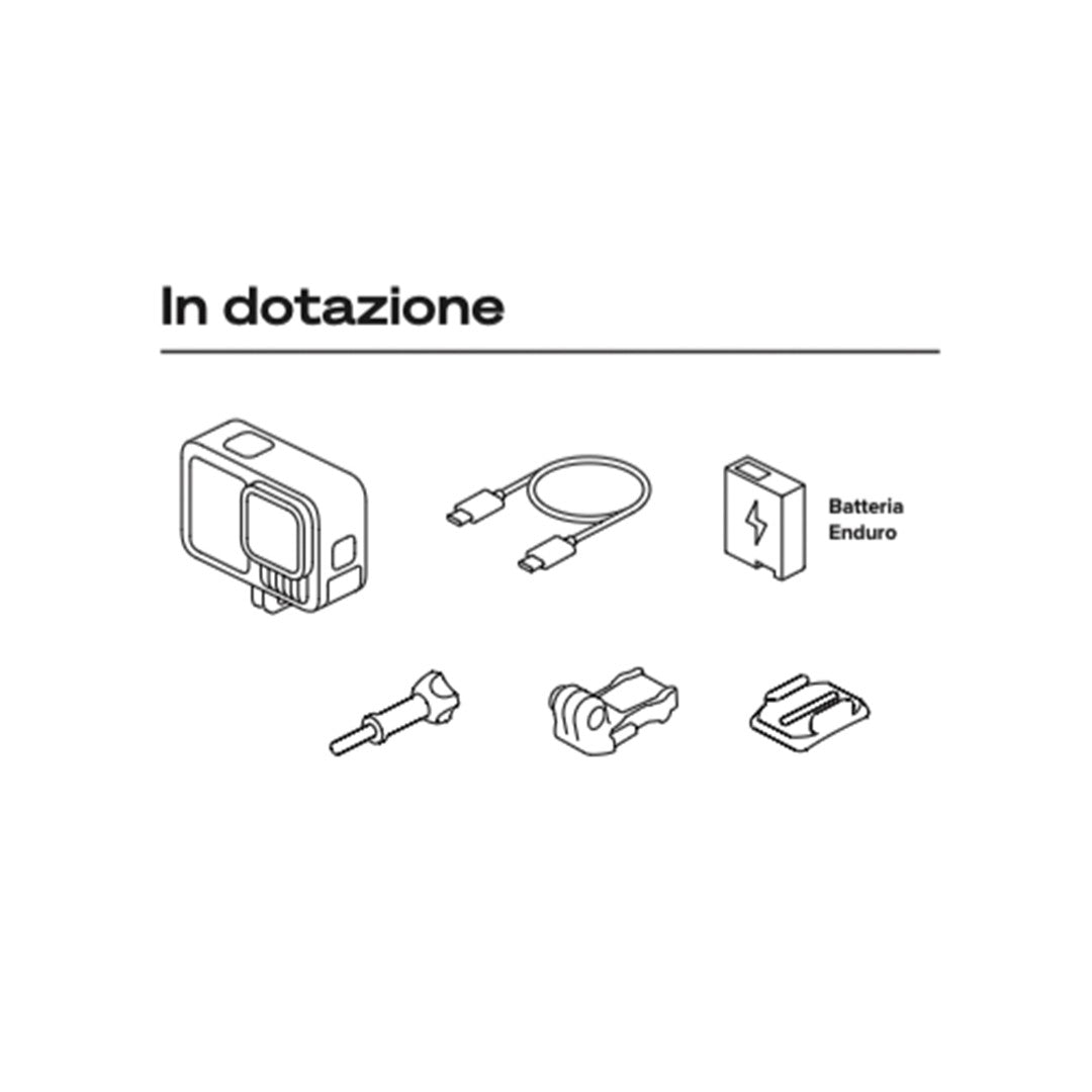 GoPro HERO 13 Black - GARANZIA UFFICIALE 2 ANNI ITALIA