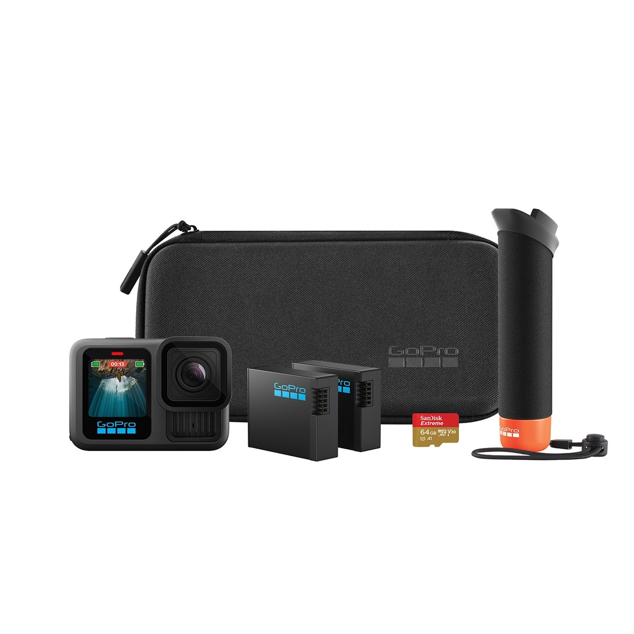 GoPro HERO 13 Black ACCESSORIES BUNDLE - GARANZIA UFFICIALE 2 ANNI ITALIA
