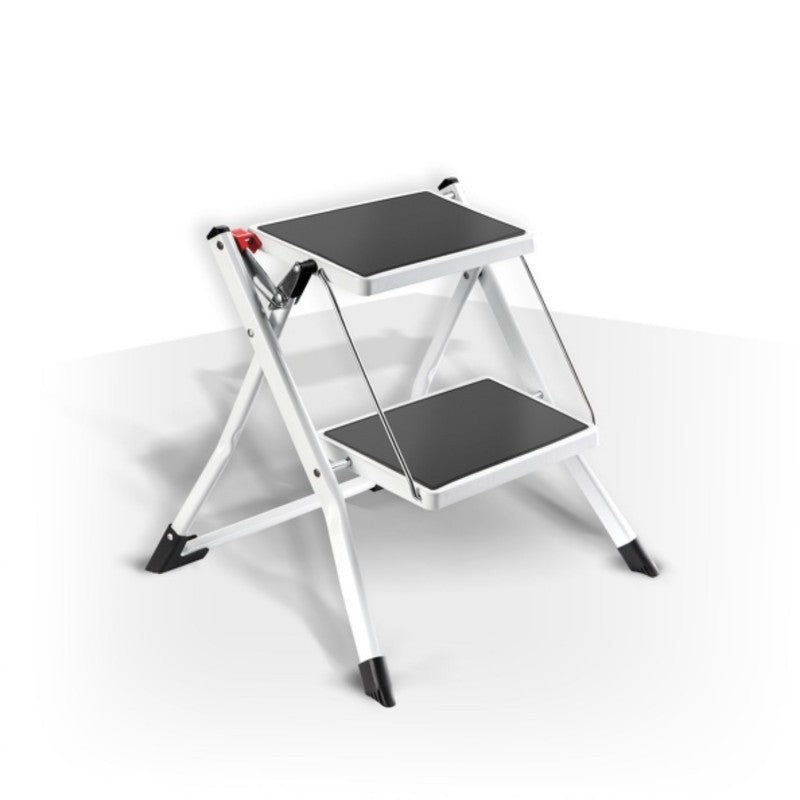 Spirella scala a 2 gradini in acciaio leggero e antiscivolo Max 150 kg