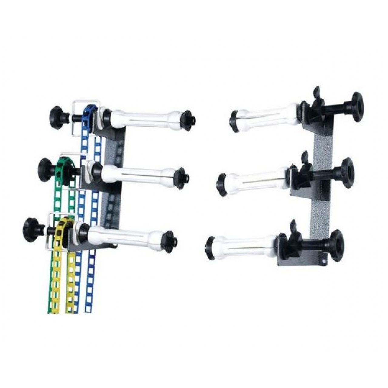 F-SYSTEM KIT PORTAFONDALE A MURO PER 3 FONDALI