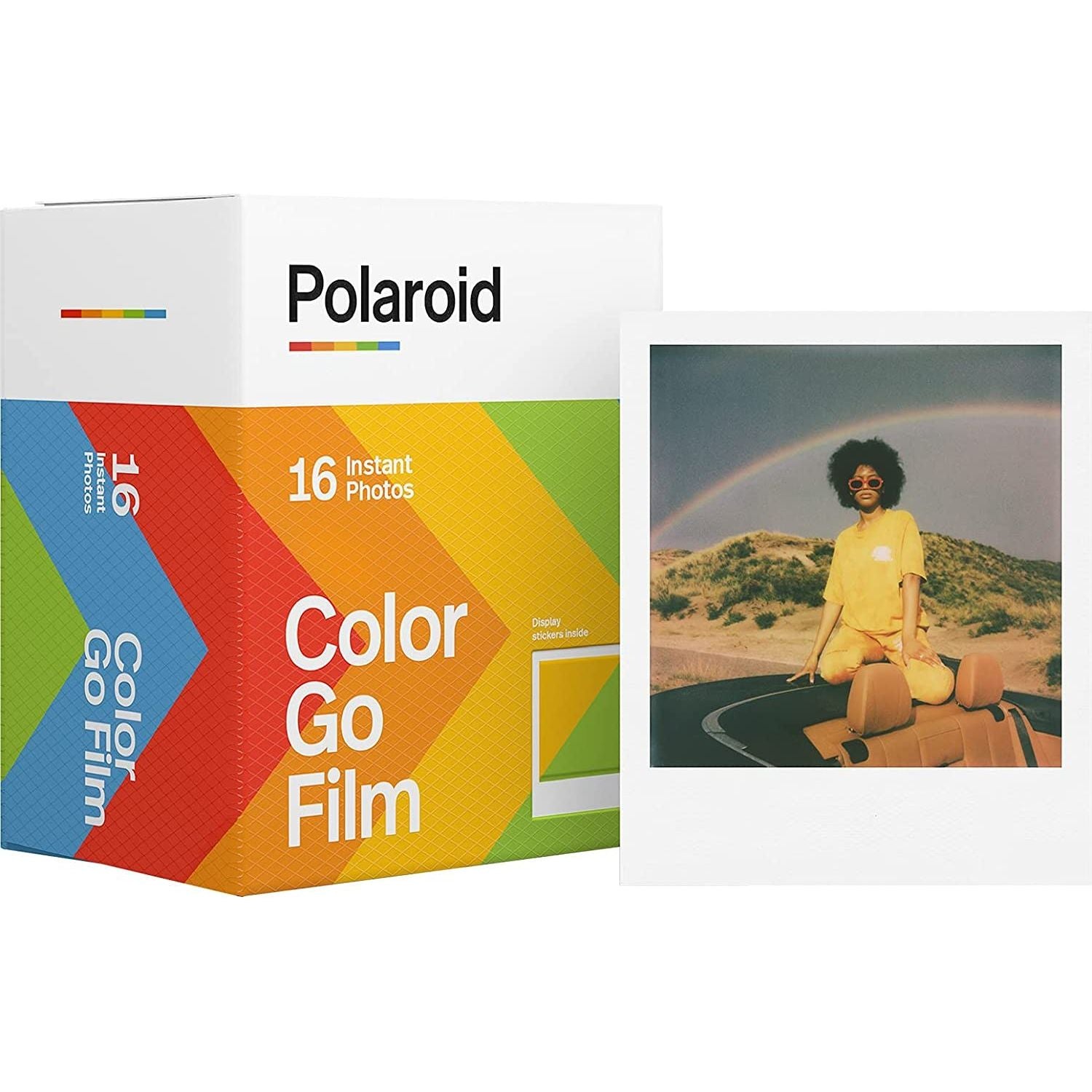 Polaroid GO Color Film - Pacco Doppio 2x8 FOTO (16 FOTO) - PELLICOLE SCADUTE !