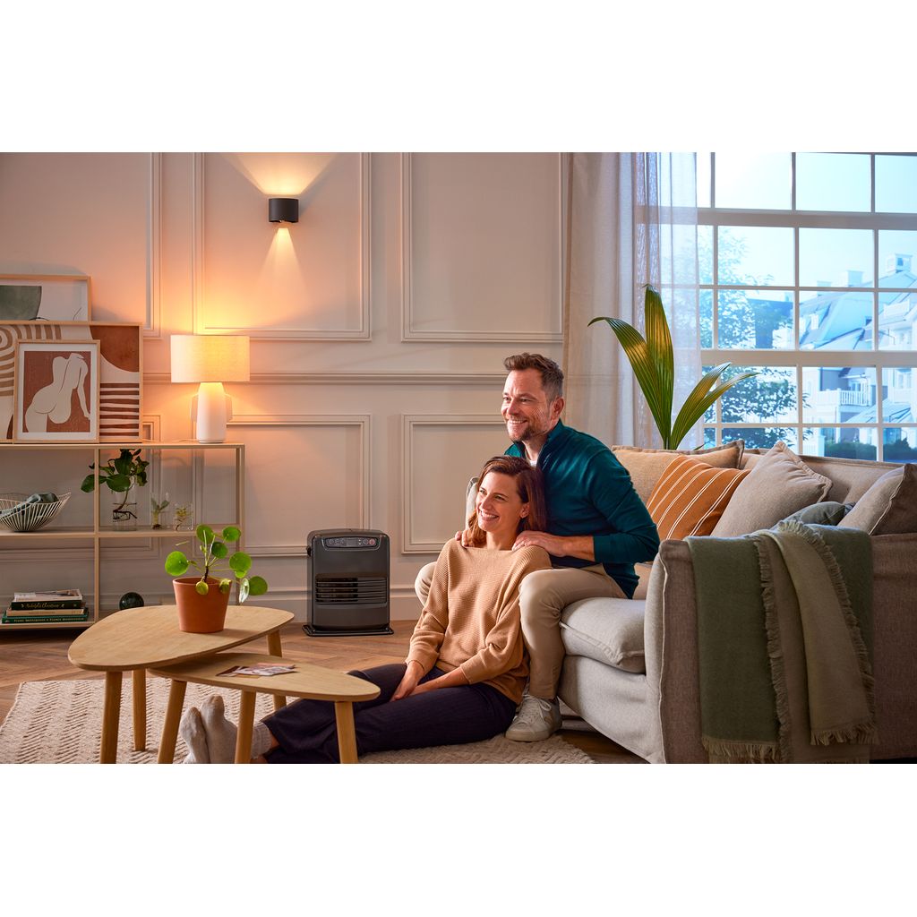 Qlima Stufa Laser A Combustibile Liquido SRE3230TC-2 Black