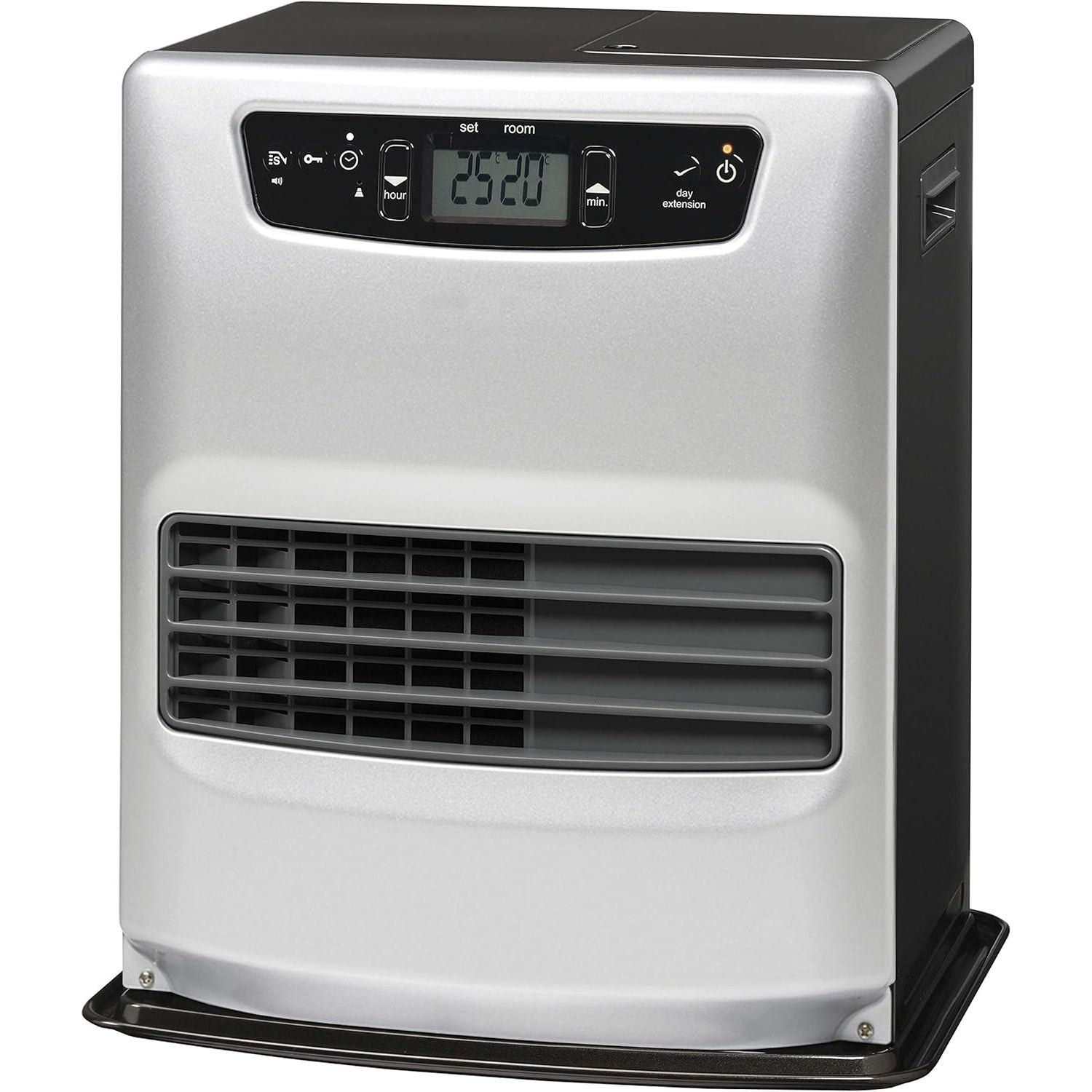 Zibro Stufa Laser A Combustibile LC-132 Potenza 3,2 kW Riscalda Fino a 120 mc Colore Silver Black