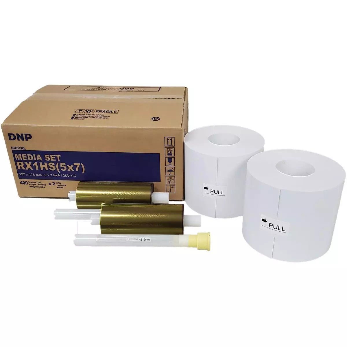 DNP DS RX1 HS 13X18/800 (5X7) Carta + Ribbon per 800 Stampe 13x18