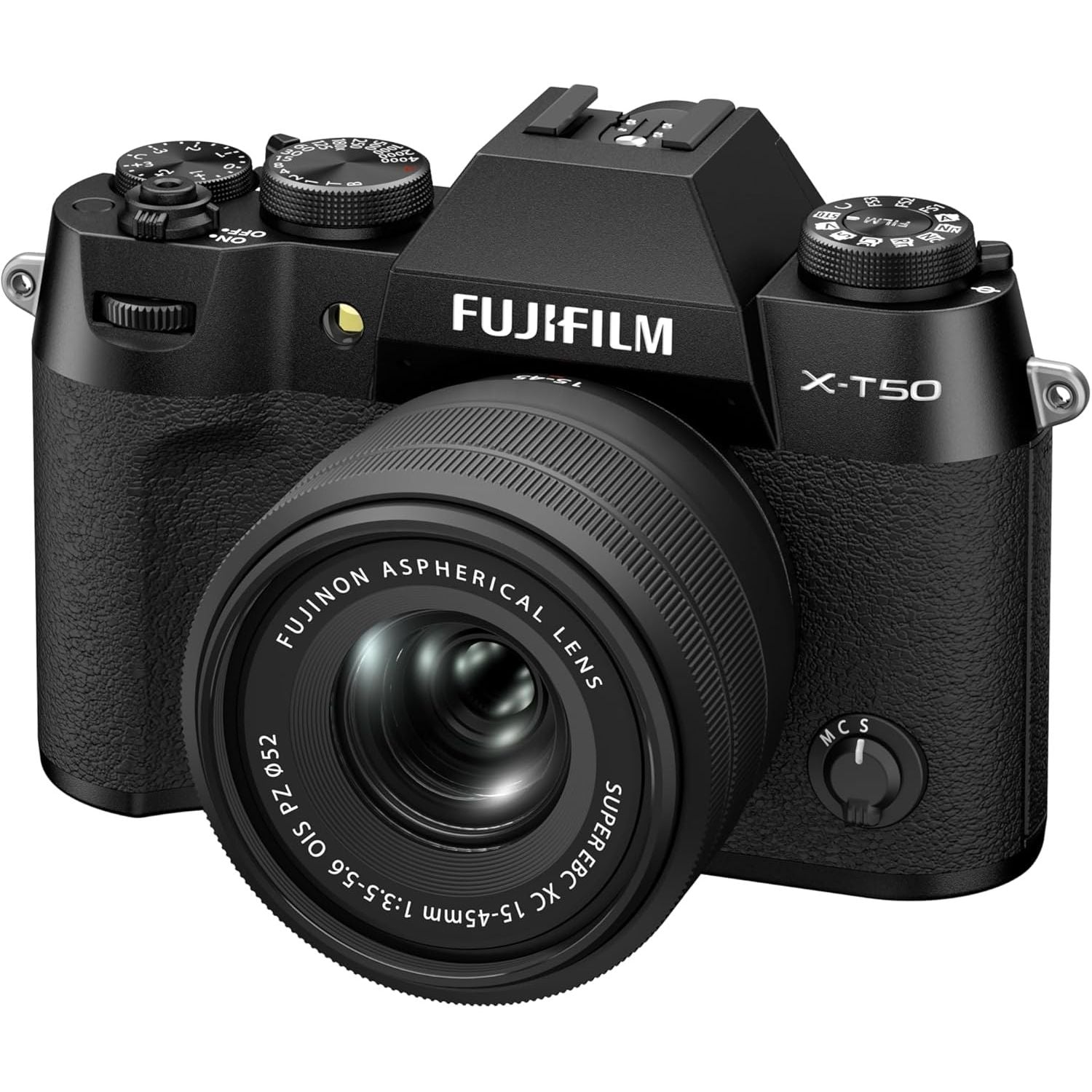 Fujifilm X-T50 15-45mm Black GARANZIA UFFICIALE ITALIA 2 ANNI