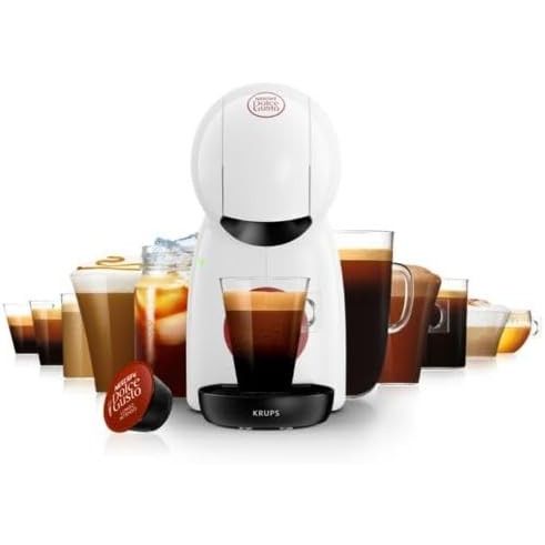 KRUPS NESCAFE' MACCHINA DA CAFFE' DOLCE GUSTO PICCOLO XS RED/WHITE GARANZIA UFFICIALE ITALIA 2 ANNI