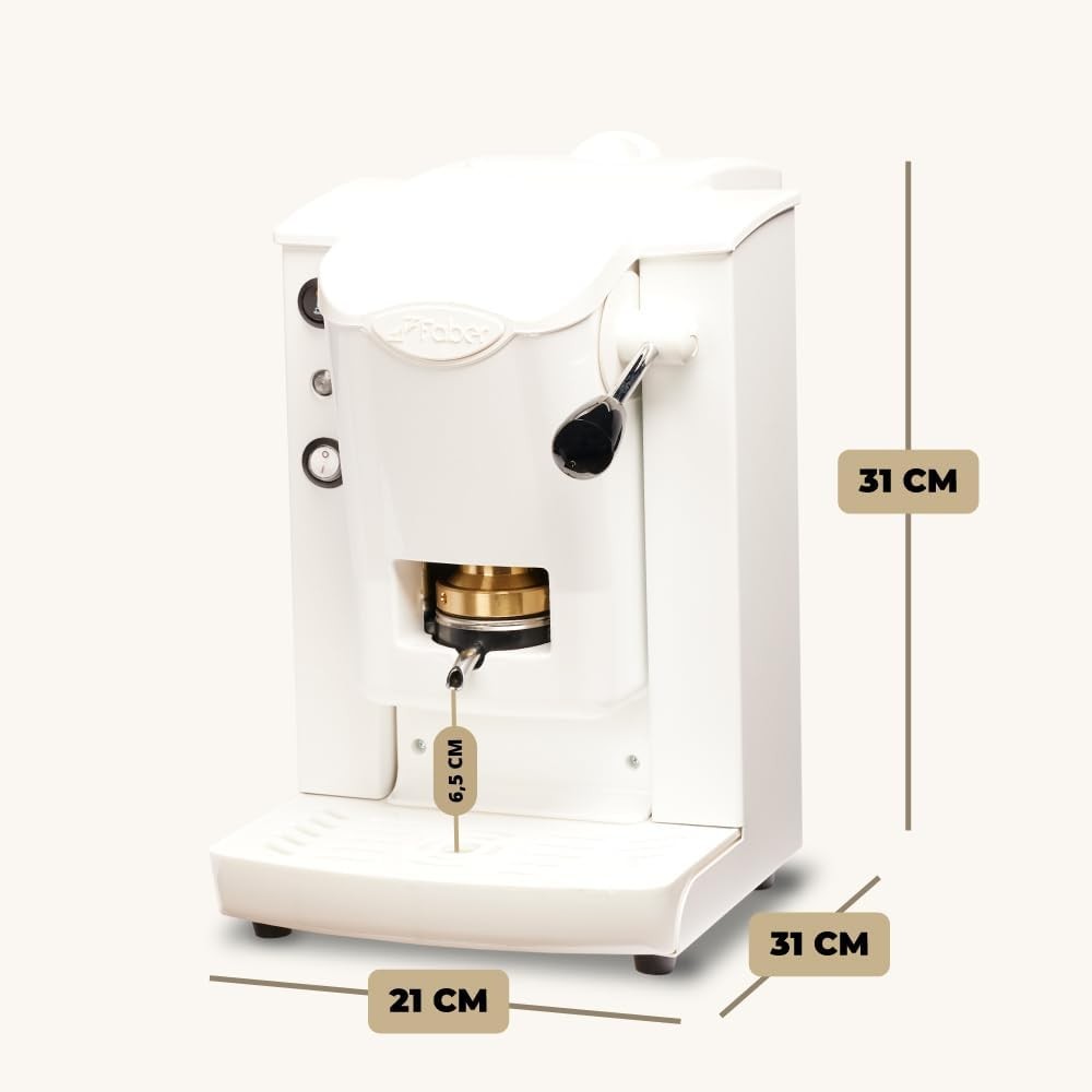 FABER MACCHINA DA CAFFE' SLOT PLAST BASIC TELAIO BIANCO GARANZIA UFFICIALE ITALIA 2 ANNI