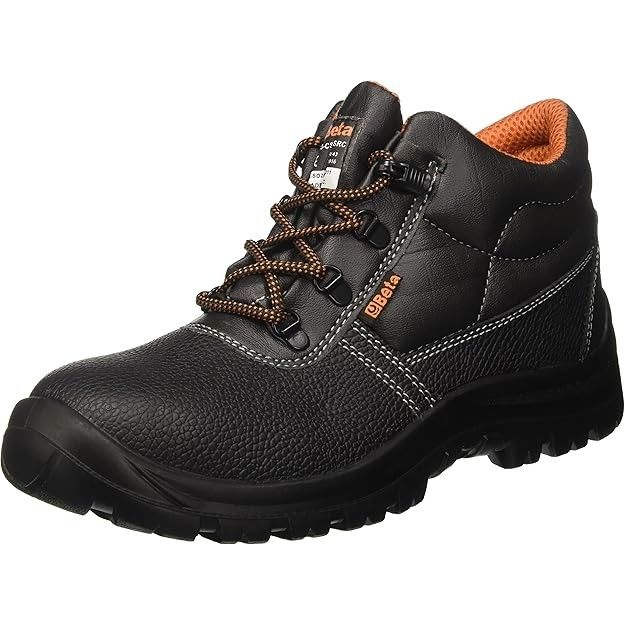 Beta Scarpe Alte S3 RS SRC In Pelle Idrorepellente Con Rapido Sfilamento Mod. 7243CK