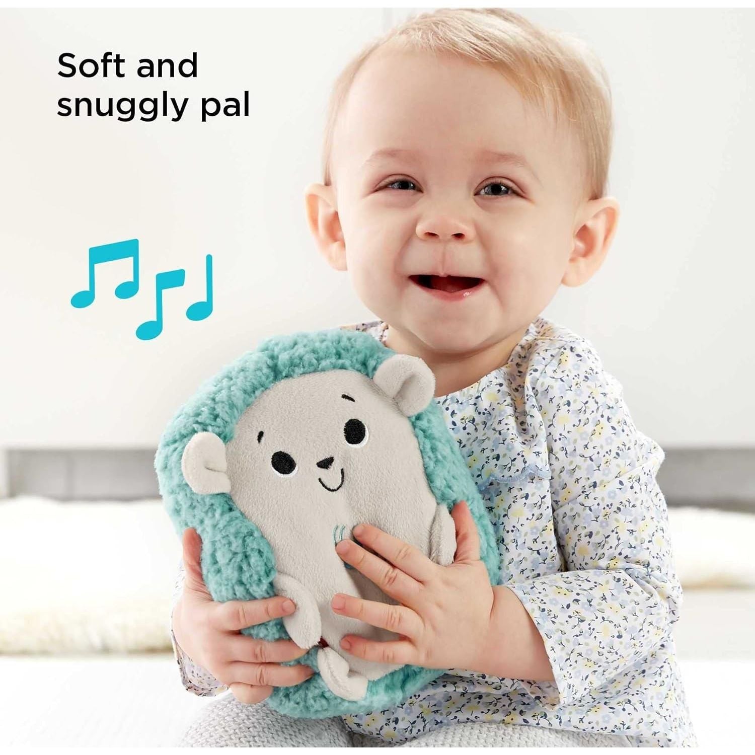 Fisher-Price - Riccio Rilassante Soffici Suoni, Vibrazioni Calmanti e Musica