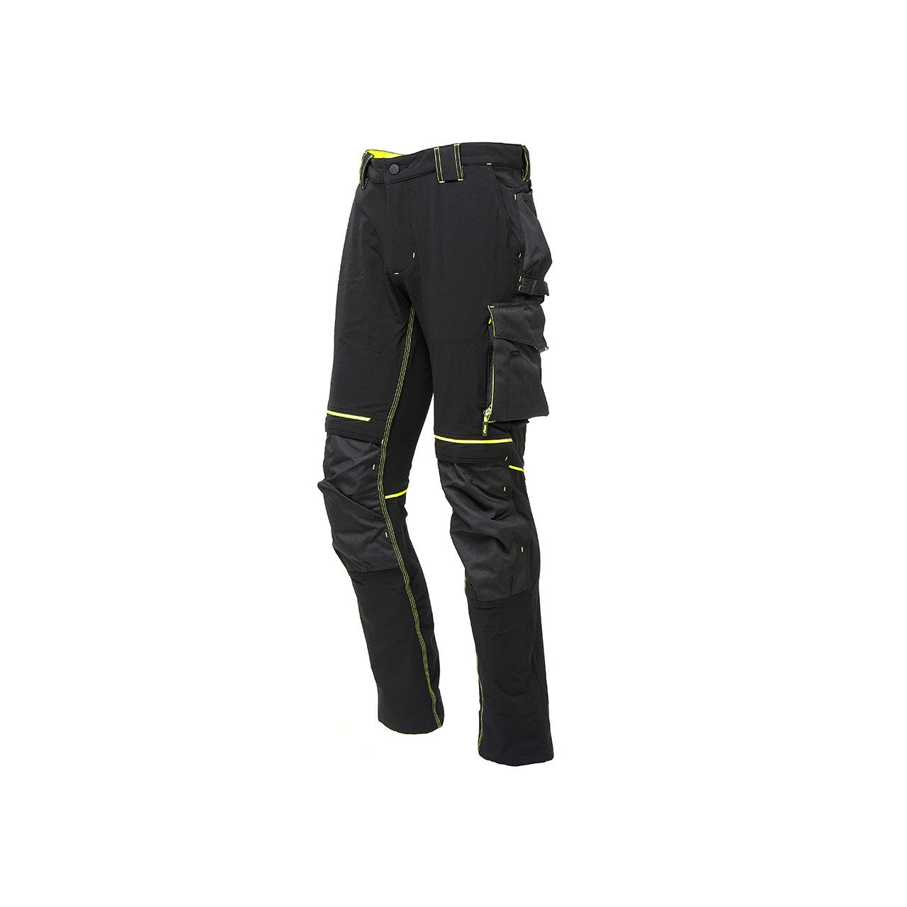 U-Power Pantalone Da Lavoro Atom Idrorepellente In Tessuto U-Power 4 Way Stretch Confortevole e Morbido Sulla Pelle