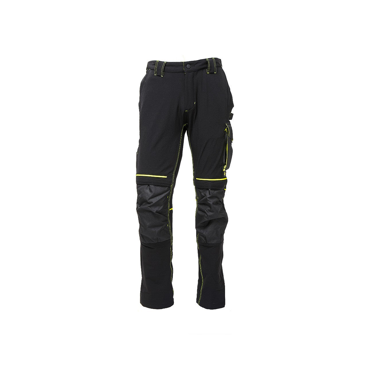 U-Power Pantalone Da Lavoro Atom Idrorepellente In Tessuto U-Power 4 Way Stretch Confortevole e Morbido Sulla Pelle