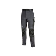 U-Power Pantalone Da Lavoro Atom Idrorepellente In Tessuto U-Power 4 Way Stretch Confortevole e Morbido Sulla Pelle