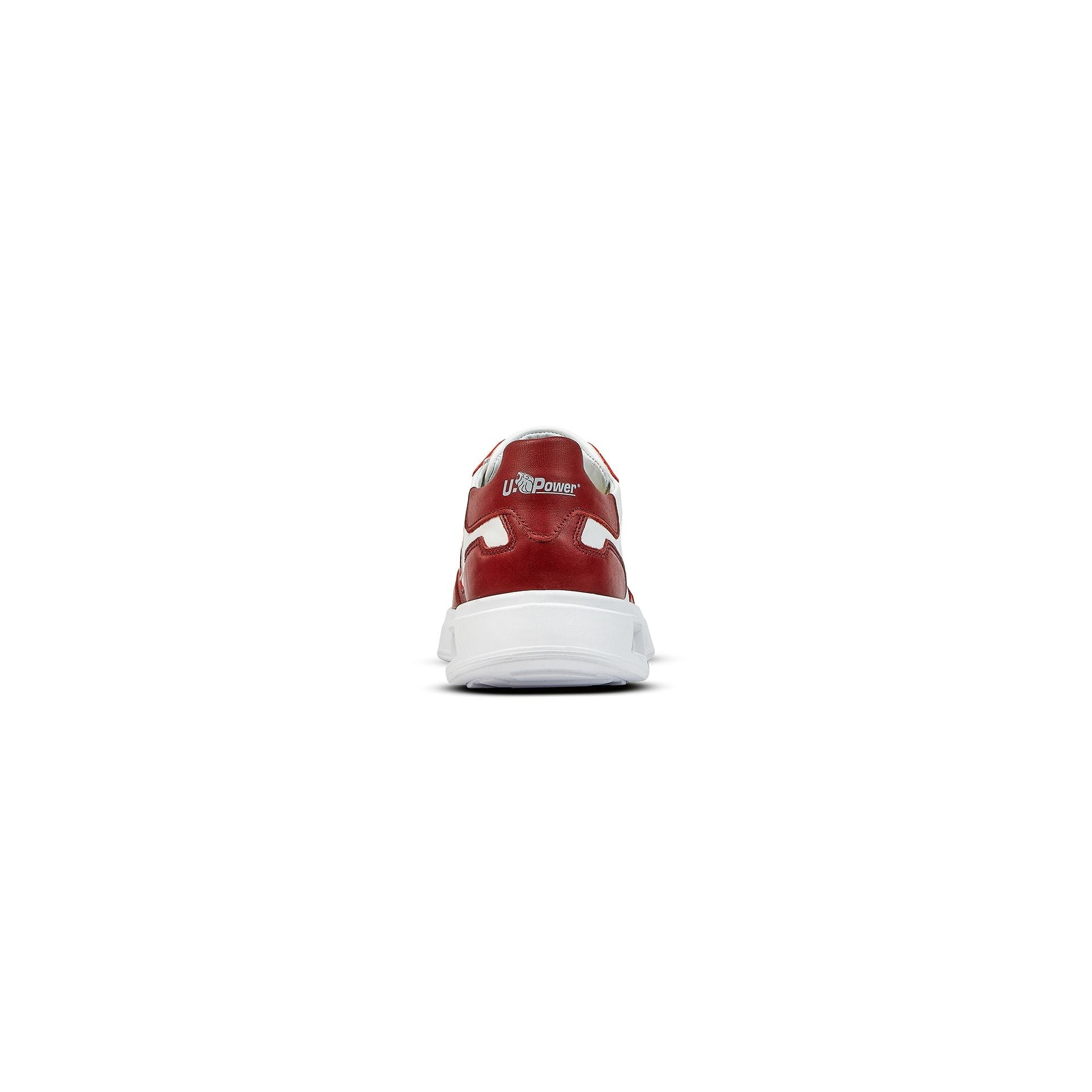 U-Power Urban Sneakers Scarpa Scarlett In Morbida Pelle Bianca Con Suola Antiscivolo