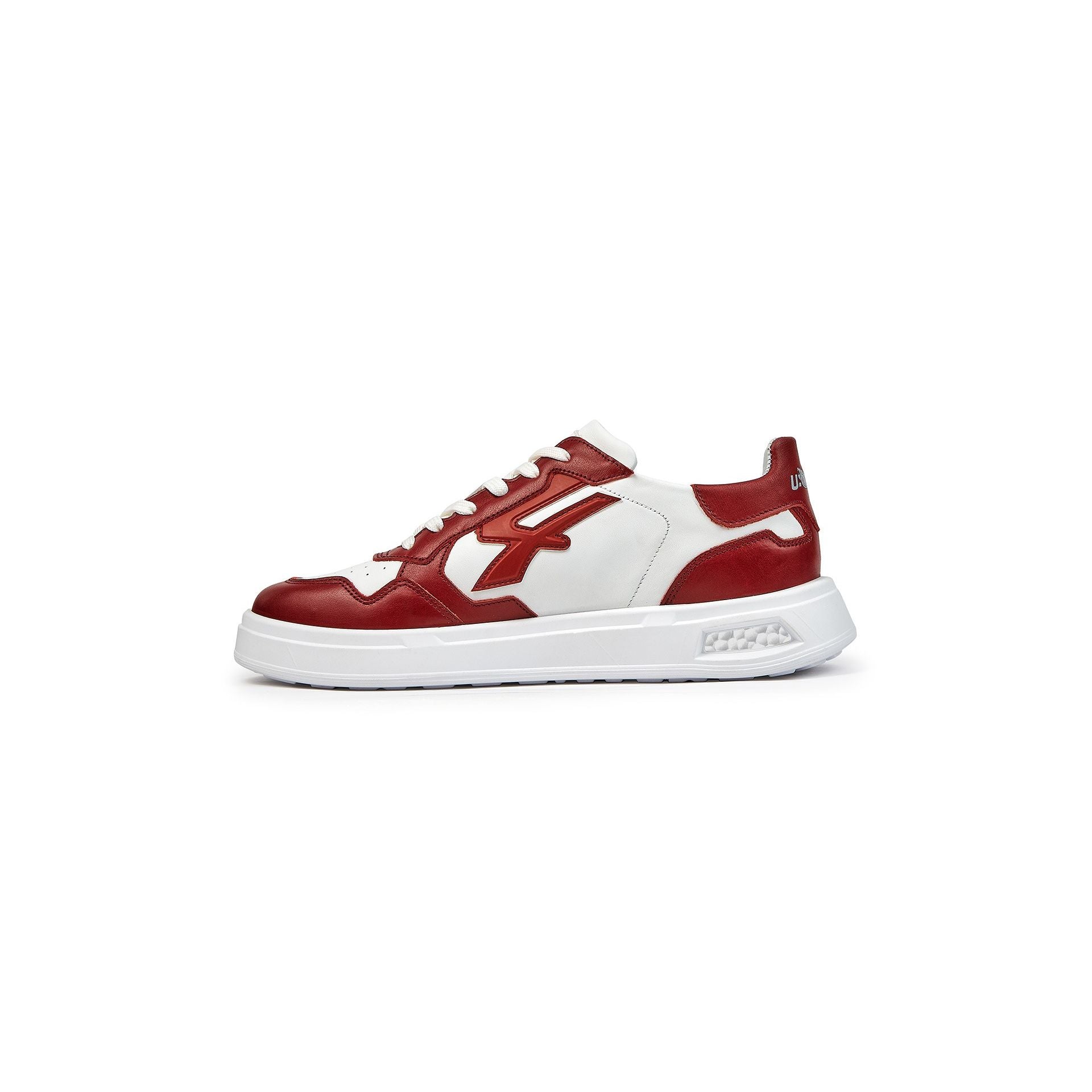 U-Power Urban Sneakers Scarpa Scarlett In Morbida Pelle Bianca Con Suola Antiscivolo