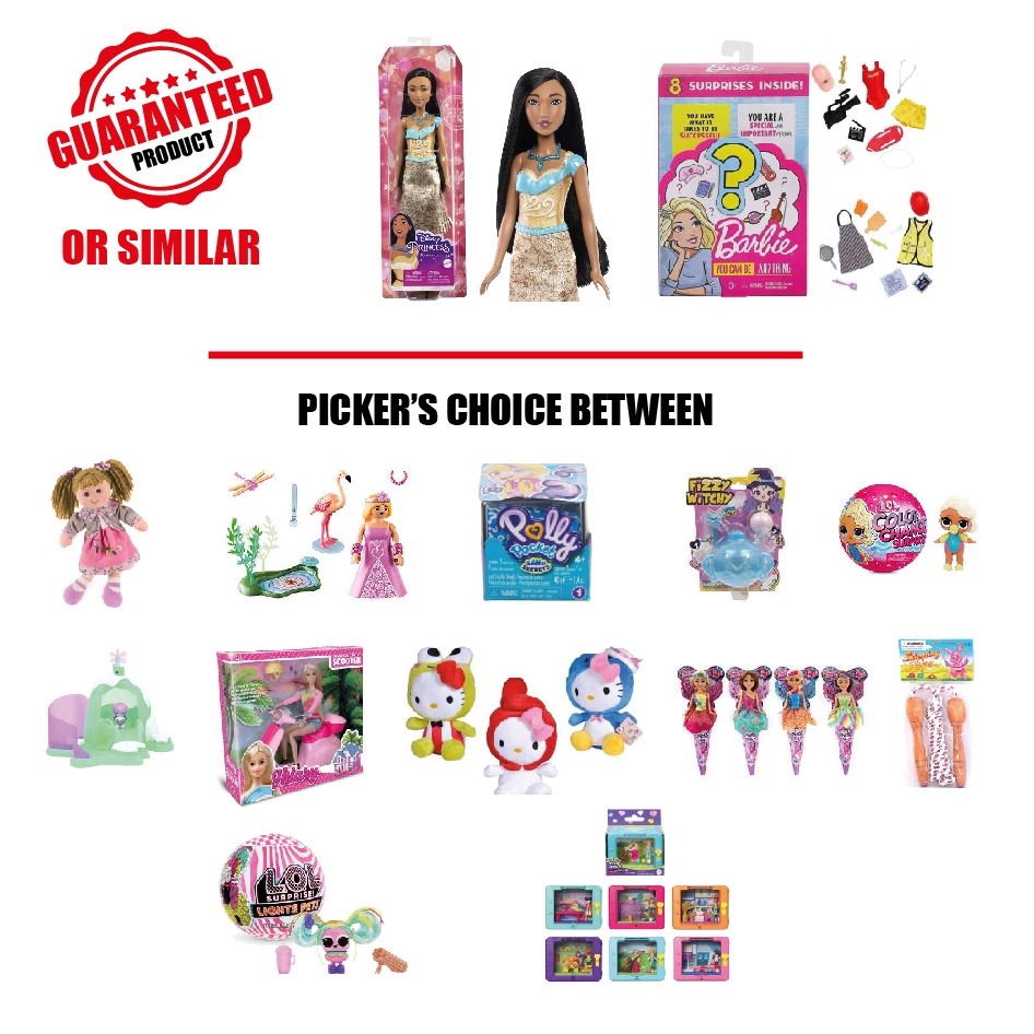 Toys Mystery Box Small IGLM, Girl Età 6-9
