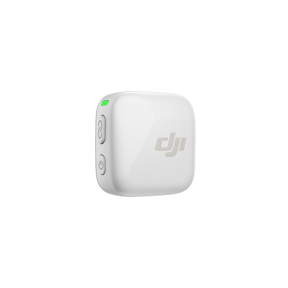 DJI MIC MINI TRANSMITTER ARCTIC WHITE GARANZIA UFFICIALE NITAL 2 ANNI