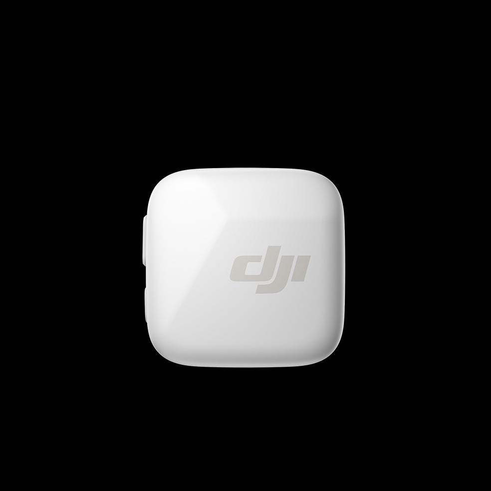 DJI MIC MINI TRANSMITTER ARCTIC WHITE GARANZIA UFFICIALE NITAL 2 ANNI