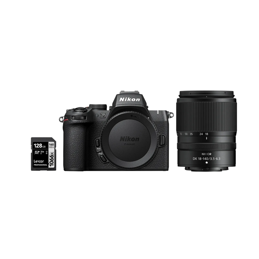 Nikon Z50 II + Z DX 18-140mm VR + SDXC 128GB PRO OMAGGIO GARANZIA NITAL 4 ANNI