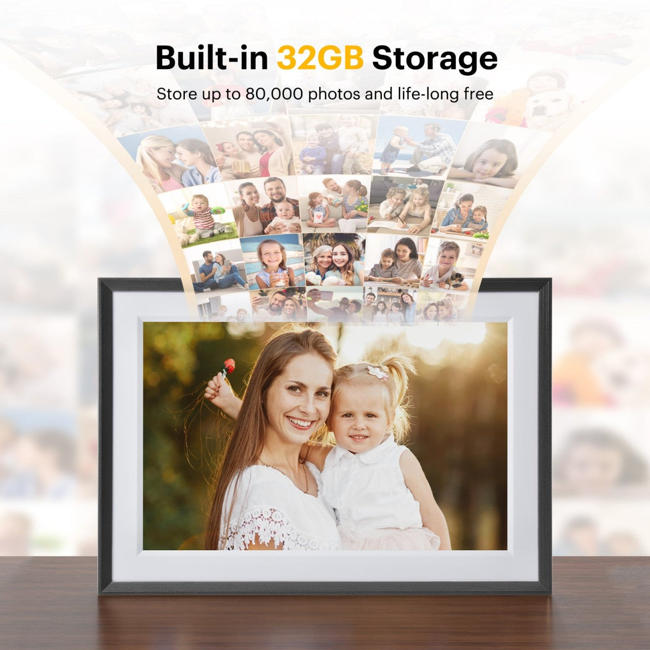 KODAK CORNICE DIGITALE 15" WI-FI BLACK GARANZIA UFFICIALE ITALIA 2 ANNI