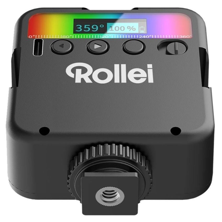 ROLLEI LUMIS MINI LED RGB GARANZIA UFFICIALE ITALIA 2 ANNI