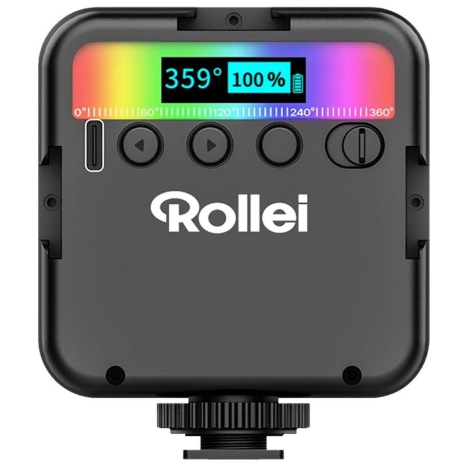 ROLLEI LUMIS MINI LED RGB GARANZIA UFFICIALE ITALIA 2 ANNI