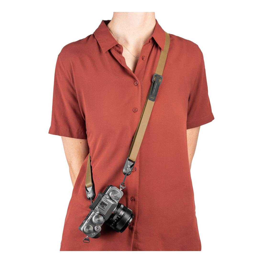 PEAK DESIGN LEASH - COYOTE L-CY-3 Tracolla sottile