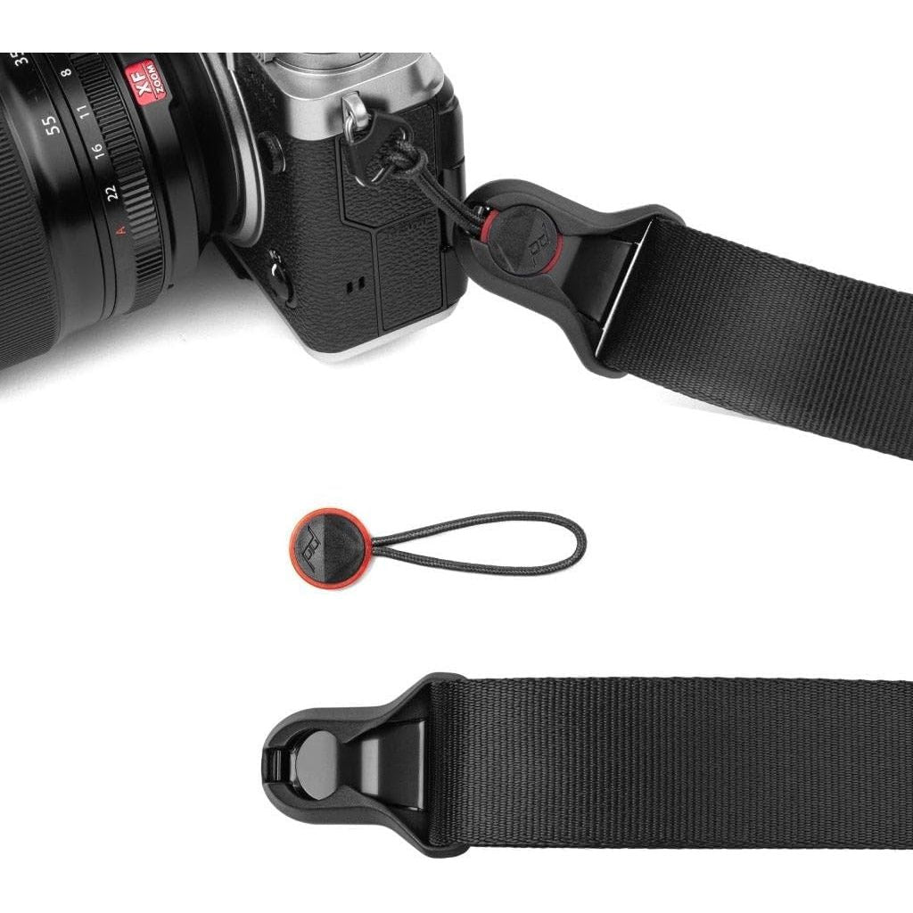 PEAK DESIGN SLL-BK-3- SLIDELITE BLACK Tracolla Sottile