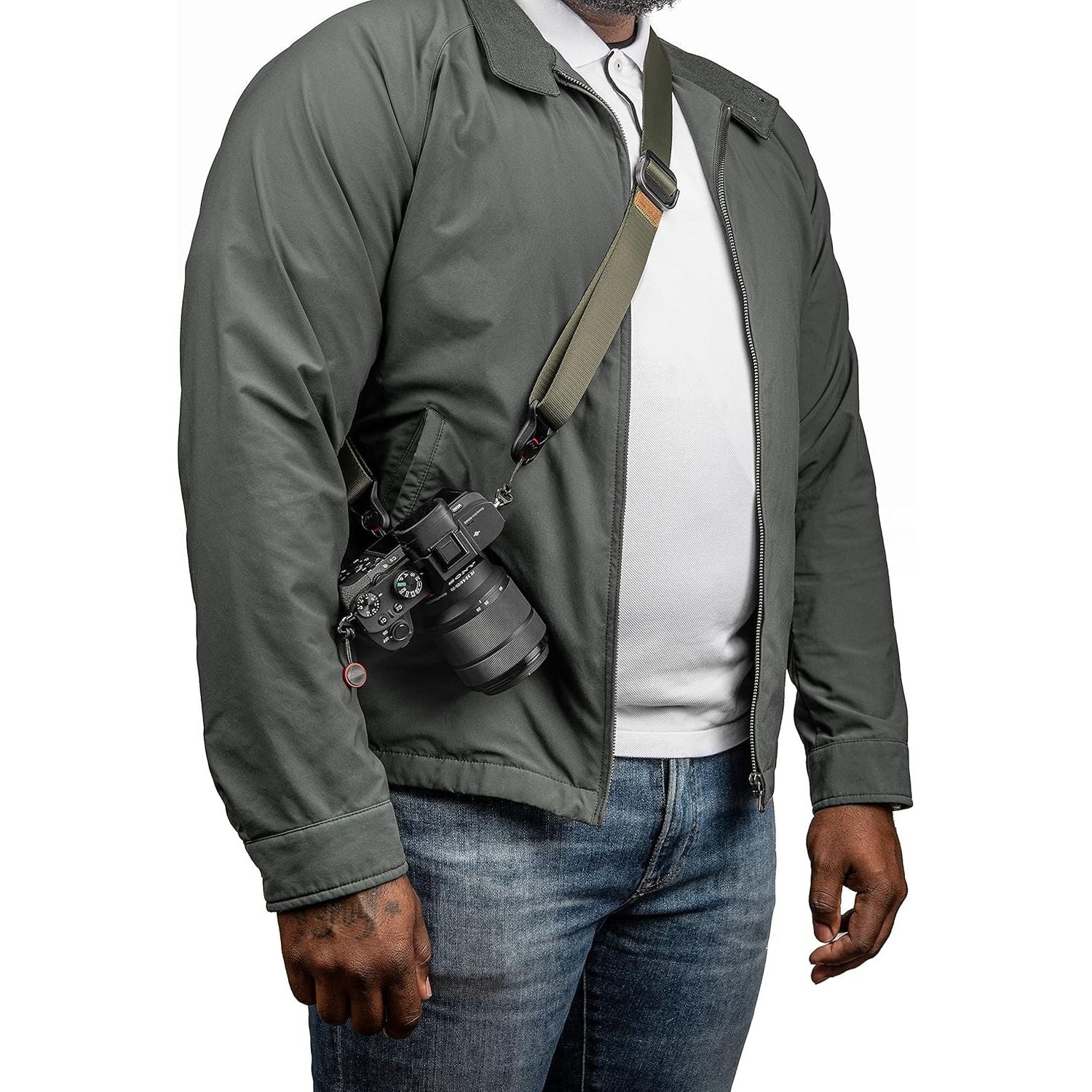 PEAK DESIGN SLL-SG-3- SLIDELITE SAGE Tracolla Sottile