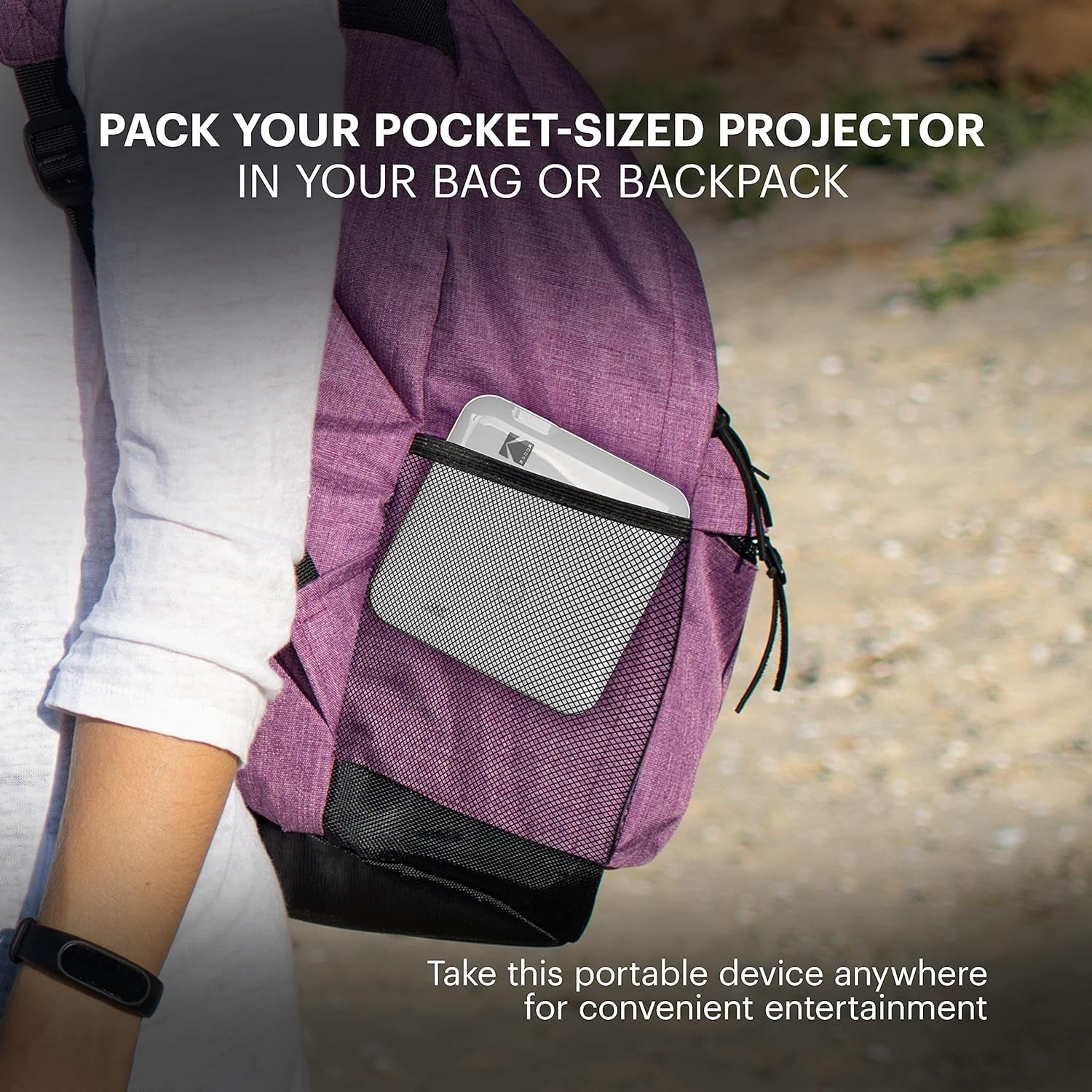 KODAK MINI PROIETTORE PORTATILE LUMA 400 - Garanzia Ufficiale Italia 2 Anni