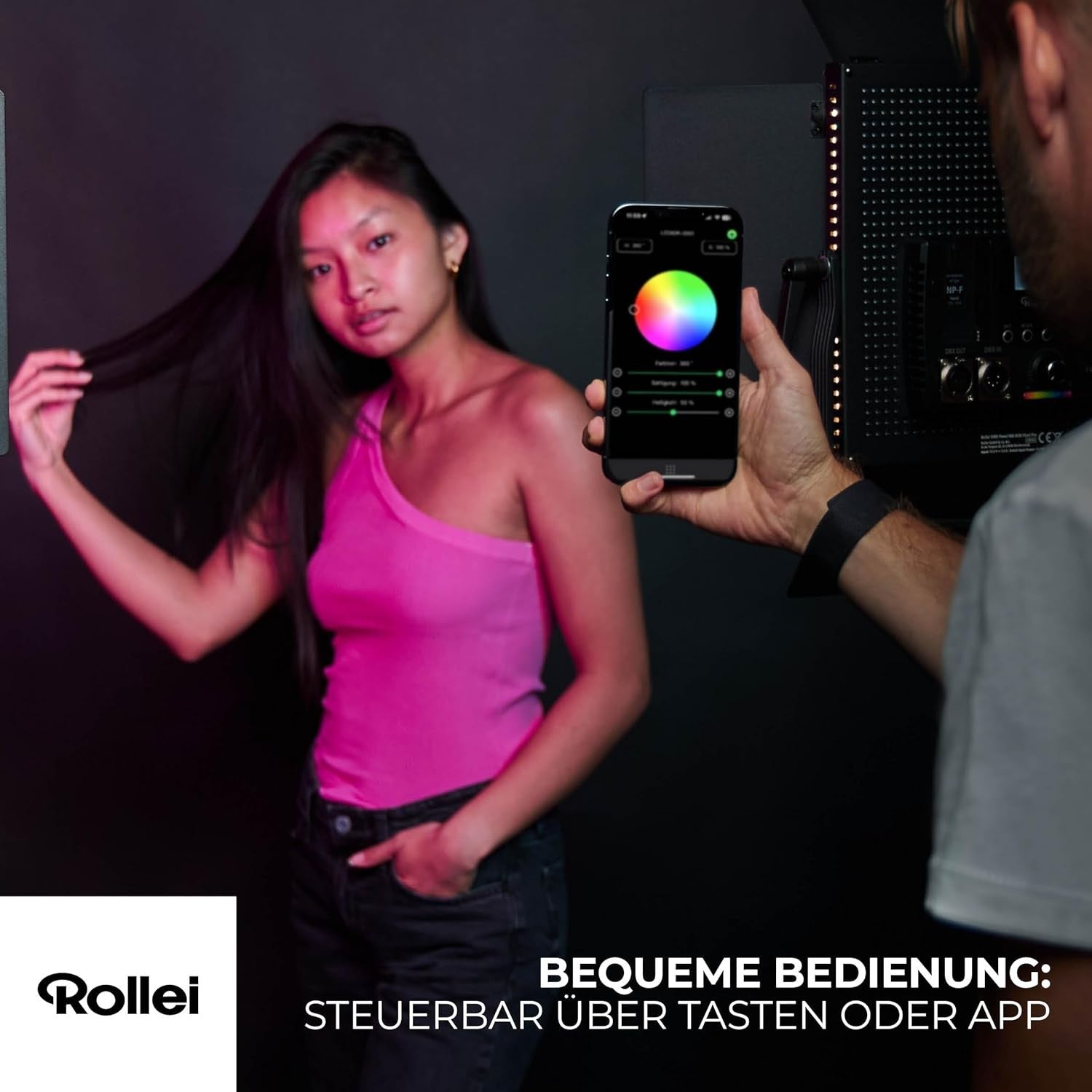 ROLLEI VIBE PANEL 900 RGB - Garanzia Ufficiale Italia 2 ANNI