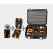 Beta Kit Trapano Avvitatore A Percussione 20V Con 35 Accessori