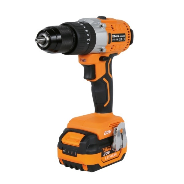 Beta Kit Trapano Avvitatore A Percussione 20V Con 35 Accessori